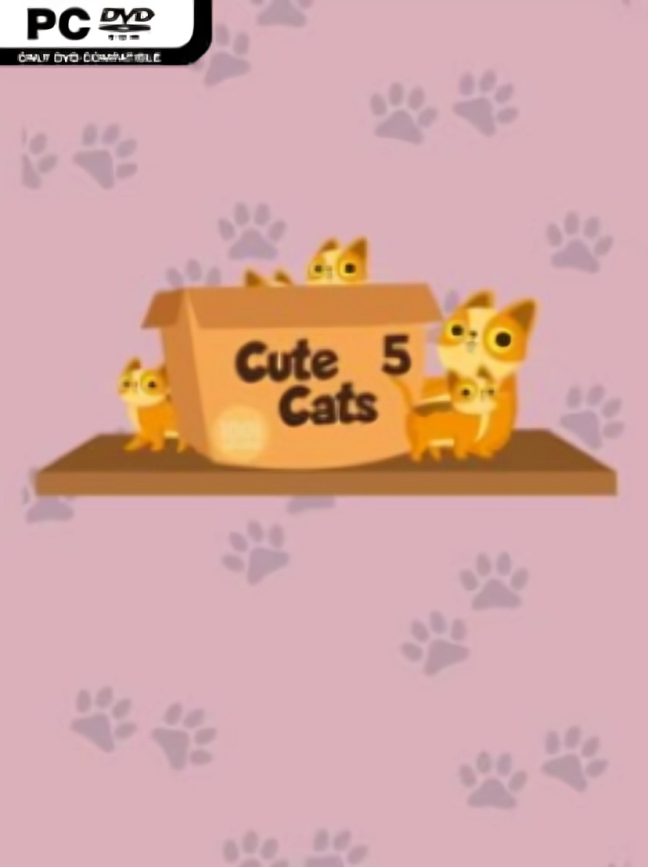 1001 Jigsaw. Cute Cats 5 PC